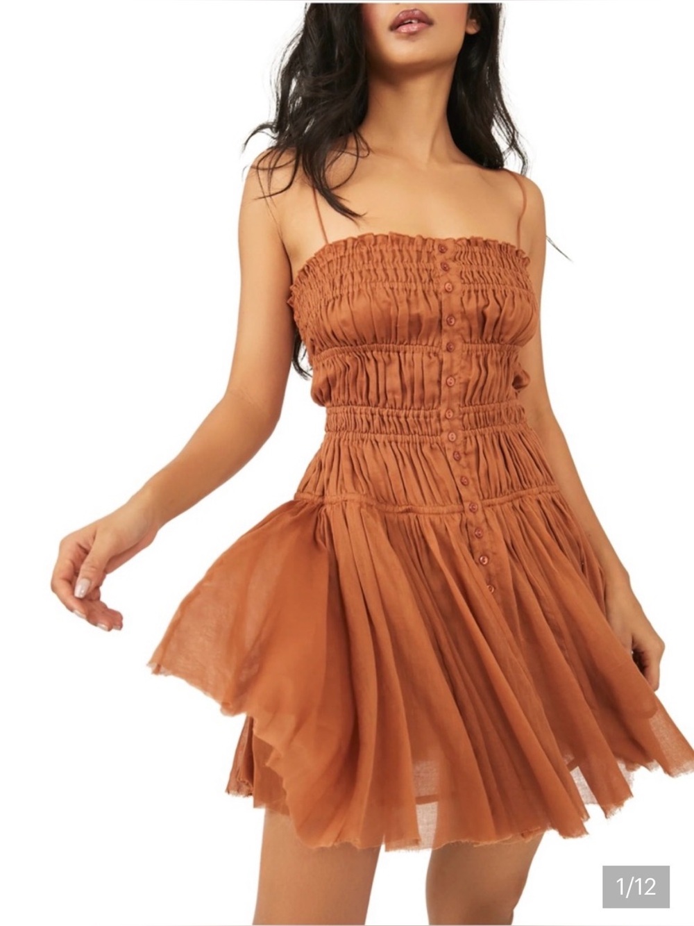 Free People Lausanne Slip Dress Small